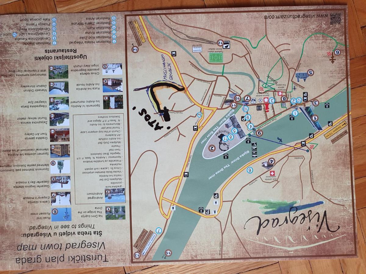 Apartman "Athos" Prizemlje Višegrad Kültér fotó